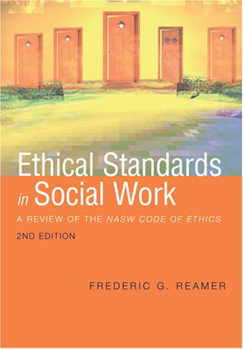 Imagen de archivo de Ethical Standards in Social Work: A Review of the NASW Code of Ethics a la venta por SecondSale