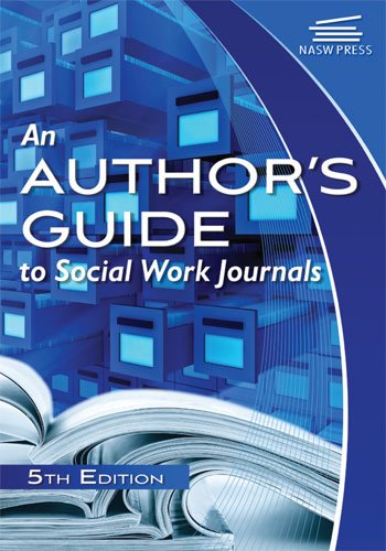 9780871013927: An Author's Guide to Social Work Journals