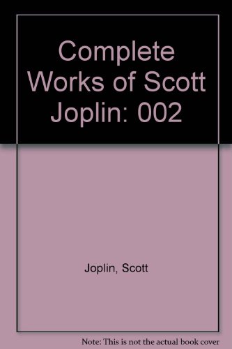 9780871042767: The Collected Works of Scott Joplin, Vol. 2 (Americana Collection Music Series)