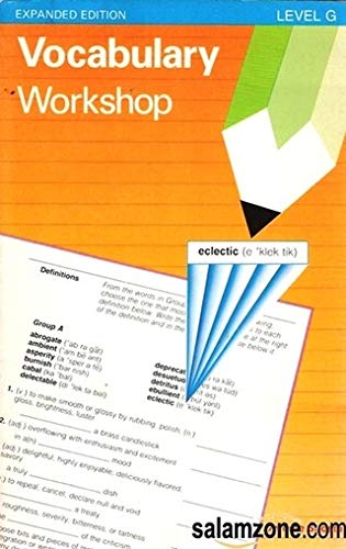 9780871051776: vocabulayr-workshop-level-g