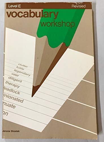 Stock image for Vocabulary Workshop Revised (Level E) for sale by Hippo Books