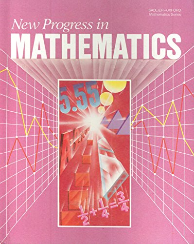 Stock image for NEW PROGRESS IN MATHEMATICS 5th Grade for sale by ThriftBooks-Dallas