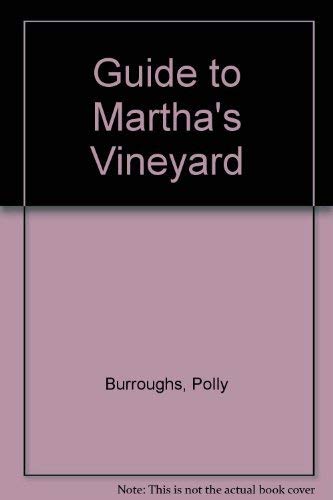Imagen de archivo de Guide to Martha's Vineyard a la venta por Wonder Book