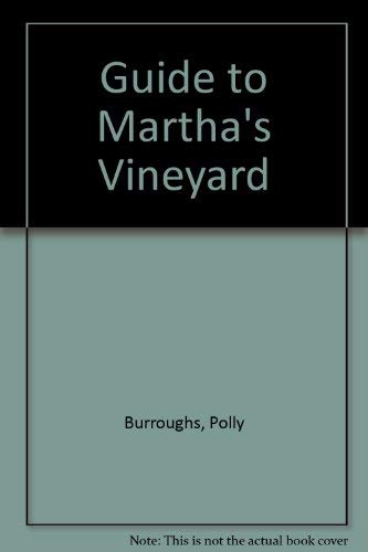 Imagen de archivo de Guide to Martha's Vineyard a la venta por More Than Words