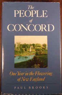 9780871064349: The People of Concord: One Year in the Flowering of New England