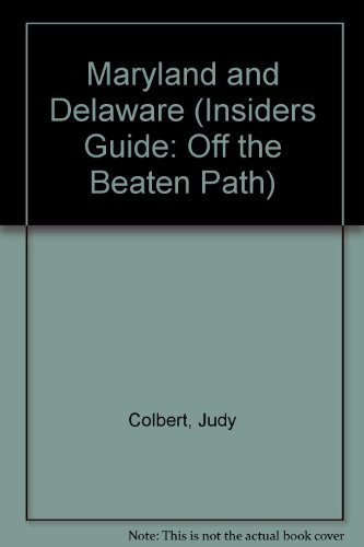 Beispielbild fr Maryland: Off the beaten path (Insiders Guide: Off the Beaten Path) zum Verkauf von Wonder Book