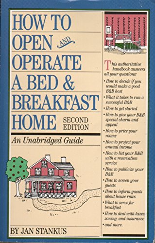 Beispielbild fr How to Open and Operate a Bed & Breakfast Home zum Verkauf von Top Notch Books