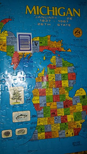Michigan-Puzzle 20x16 (9780871065605) by Sidelines