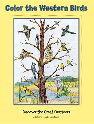 9780871089571: Color the Western Birds: Discover the Great Outdoors (The Pruett Series)