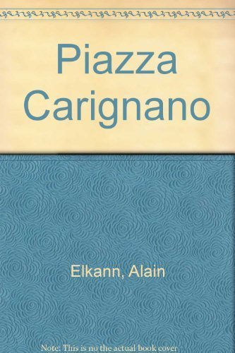 Beispielbild fr Piazza Carignano zum Verkauf von Wonder Book