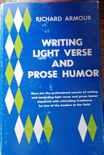 Beispielbild fr Writing light verse and prose humor zum Verkauf von HPB Inc.