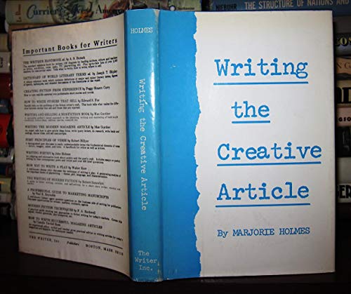 Beispielbild fr Writing the creative article zum Verkauf von Wonder Book