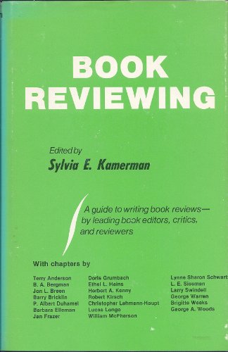 Stock image for Book Reviewing for sale by Better World Books: West