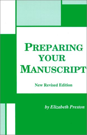 9780871161727: Preparing Your Manuscript