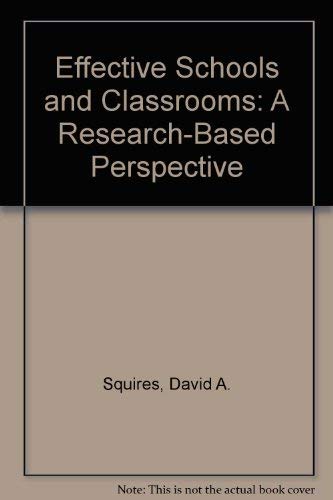 9780871201195: Effective Schools and Classrooms: A Research-Based Perspective