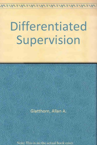 9780871201249: Differentiated Supervision