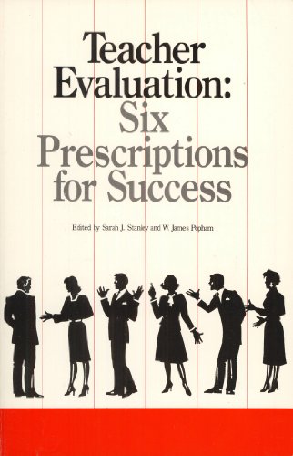 Imagen de archivo de Teacher Evaluation : Six Prescriptions for Success a la venta por Better World Books