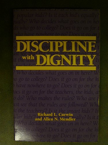 Beispielbild fr Discipline With Dignity zum Verkauf von Your Online Bookstore