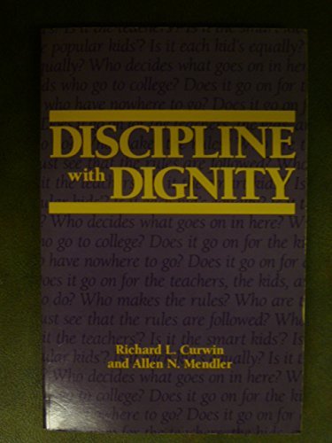 Imagen de archivo de Discipline with Dignity a la venta por Better World Books