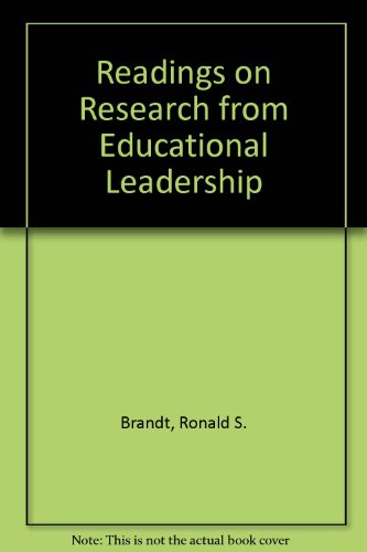 Readings on Research from Educational Leadership (9780871201614) by Brandt, Ronald S.