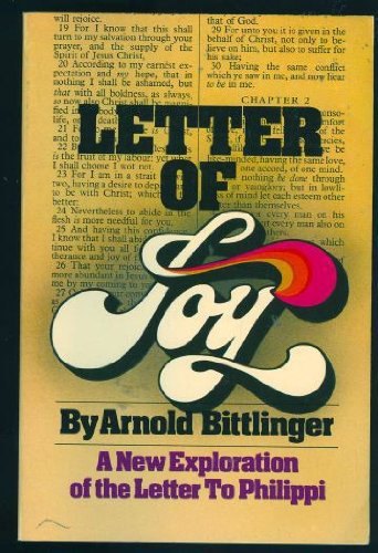 9780871233387: Letter of joy: An exploration of the letter Philippi
