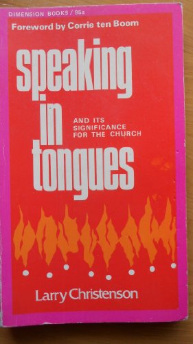 Stock image for Speaking in Tongues for sale by Wonder Book