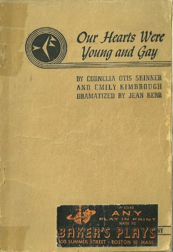 Beispielbild fr Our hearts were young and gay, zum Verkauf von Goodwill Books
