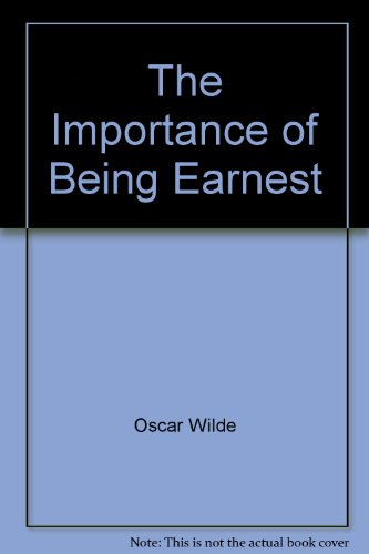 Imagen de archivo de The Importance of Being Earnest a la venta por Better World Books