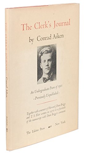 The Clerk's Journal, Being the Diary of a Queer Man (9780871300225) by Aiken, Conrad