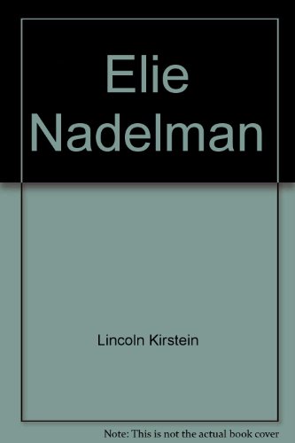 Beispielbild fr Elie Nadelman zum Verkauf von Better World Books