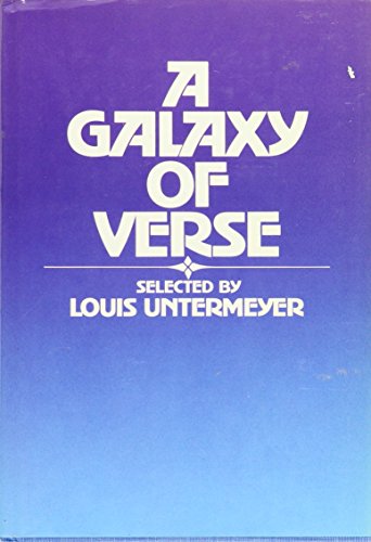 Stock image for A Galaxy of Verse for sale by Wonder Book