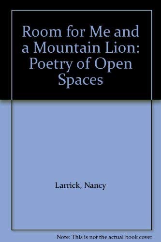 9780871315694: Room for Me and a Mountain Lion: Poetry of Open Spaces