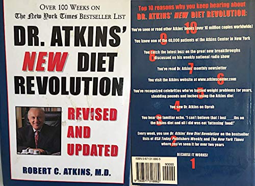 Stock image for Dr. Atkins' New Diet Revolution for sale by TextbookRush