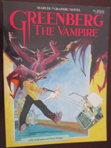 Stock image for Greenberg the Vampire (Marvel Graphic Novel ; No. 20) for sale by Wonder Book