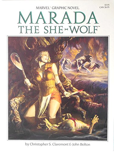 9780871351531: Marada the She-Wolf (Marvel Graphic Novel)