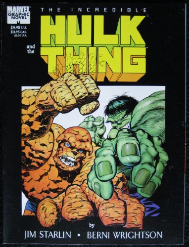 Imagen de archivo de The Incredible Hulk and the Thing: The Big Change (A Marvel Graphic Novel #29) a la venta por HPB-Diamond