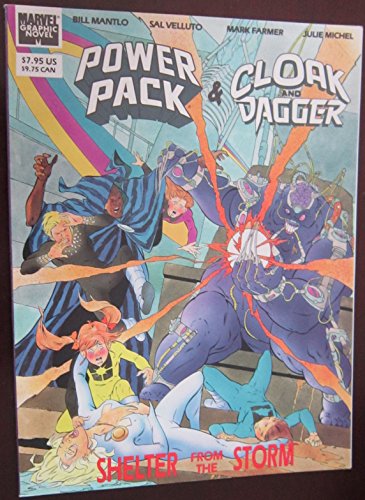 Stock image for Power Pack/Cloak and Dagger: Shelter from the Storm * for sale by Memories Lost and Found