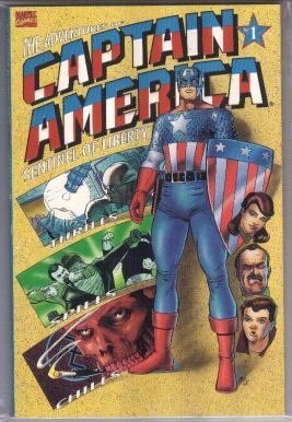 Imagen de archivo de The Adventures of Captain America Sentinel of Liberty: First Flight of the Eagle Book 1 (One) a la venta por Half Price Books Inc.