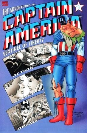 Imagen de archivo de Adventures of Captain America Sentinel of Liberty (Volume 1 No. 3) a la venta por Books Do Furnish A Room