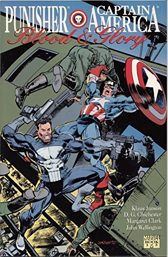 Punisher, Captain America (Blood and Glory, Vol. 1, Issue 3) (9780871358882) by Janson, Klaus; Chichester, D. G.; Clark, Margaret