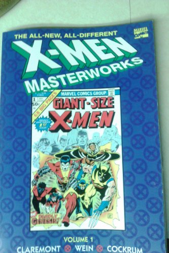 Imagen de archivo de X-Men Masterworks Volume 1: The All-New, All-Different X-Men Marvel Masterworks Volume 1 a la venta por Pat Cramer, Bookseller