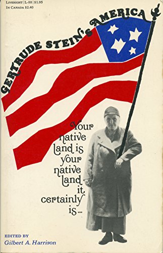 Imagen de archivo de Gertrude Stein's America a la venta por A Good Read, LLC