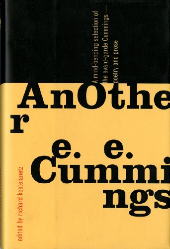 Imagen de archivo de AnOther E. E. Cummings a la venta por Half Price Books Inc.