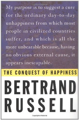 Imagen de archivo de The Conquest of Happiness a la venta por Front Cover Books