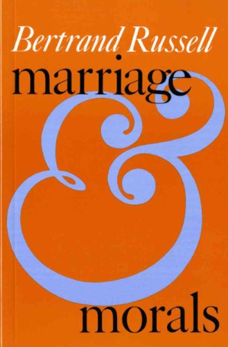 Stock image for Marriage and Morals for sale by Better World Books