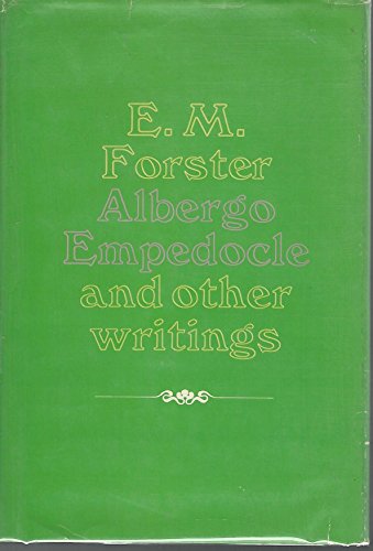 ALBERGO EMPEDOCLE AND OTHER WRITINGS