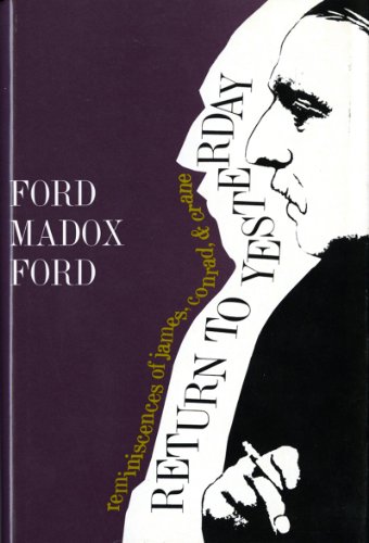 Return to Yesterday (9780871405630) by Ford, Ford Madox