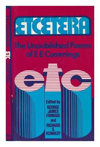 9780871406446: Etcetera: The Unpublished Poems of E.E. Cummings
