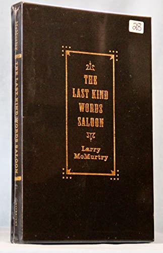 Imagen de archivo de The Last Kind Words Saloon (LIMITED EDITION): A Novel Format: Hardcover a la venta por INDOO