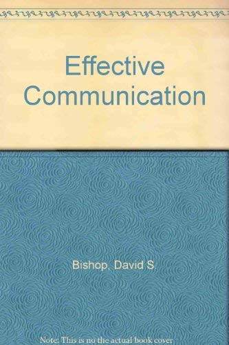 Stock image for Effective communication (Church training course ; 704) for sale by RiLaoghaire